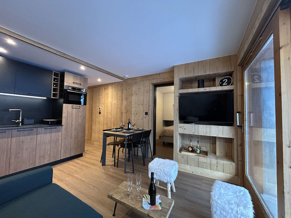 Appartement 2 pièces cabine avec balcon Sud - Méribel - Photo 14