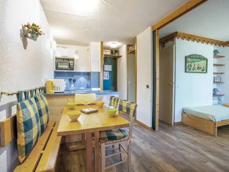 Location appartement à La Plagne Tarentaise, Studio divisible 4 pers avec vue forêt aux Coches