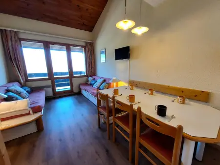 T2 6 pers avec balcon vue Mont Blanc à La Plagne Tarentaise : photo 10