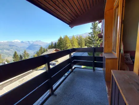 T2 6 pers avec balcon vue Mont Blanc à La Plagne Tarentaise : photo 12