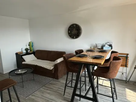 Appartement 2 pièces cabine Cabourg, balcon sud près de la plage : photo 4