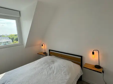Appartement 2 pièces cabine Cabourg, balcon sud près de la plage : photo 11