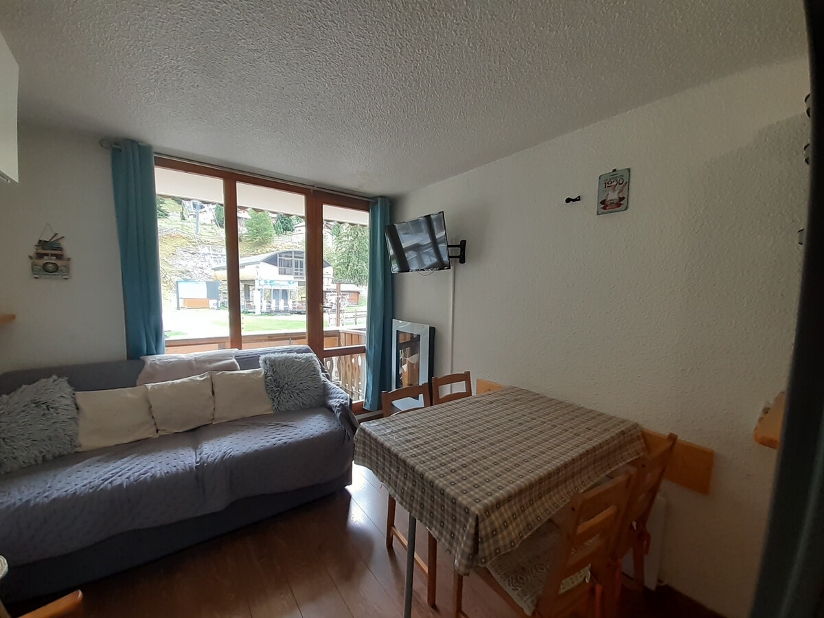 Studio 3 pers Valfréjus, 20m télécabine, balcon sud - Photo 4