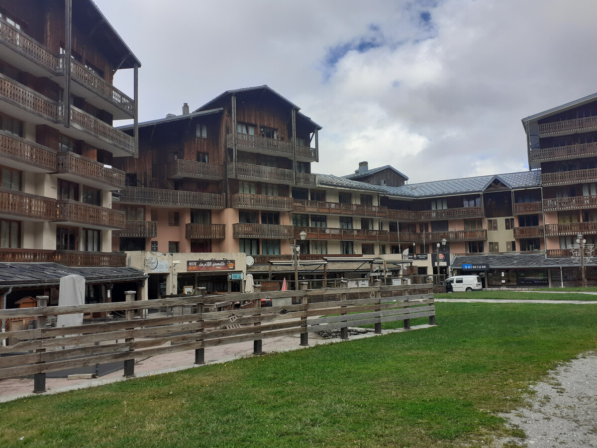 Studio 3 pers Valfréjus, 20m télécabine, balcon sud - Photo 13