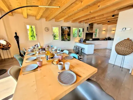 Chalet 6 chambres pour 12 pers avec cheminée et WiFi, vue montagnes - Photo 2
