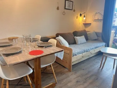 Location appartement à Risoul, Studio cabine 5 pers à Risoul, pied des pistes et proche navette