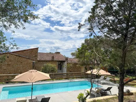 Villa en pierre avec piscine privée à 100 m de la plage, Olmeto : photo 21