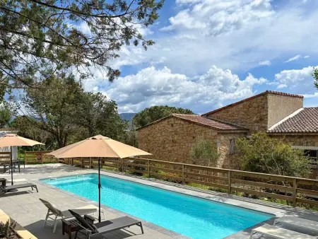 Villa en pierre avec piscine privée à 100 m de la plage, Olmeto : photo 22