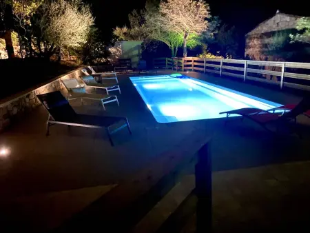 Villa en pierre avec piscine privée à 100 m de la plage, Olmeto : photo 30