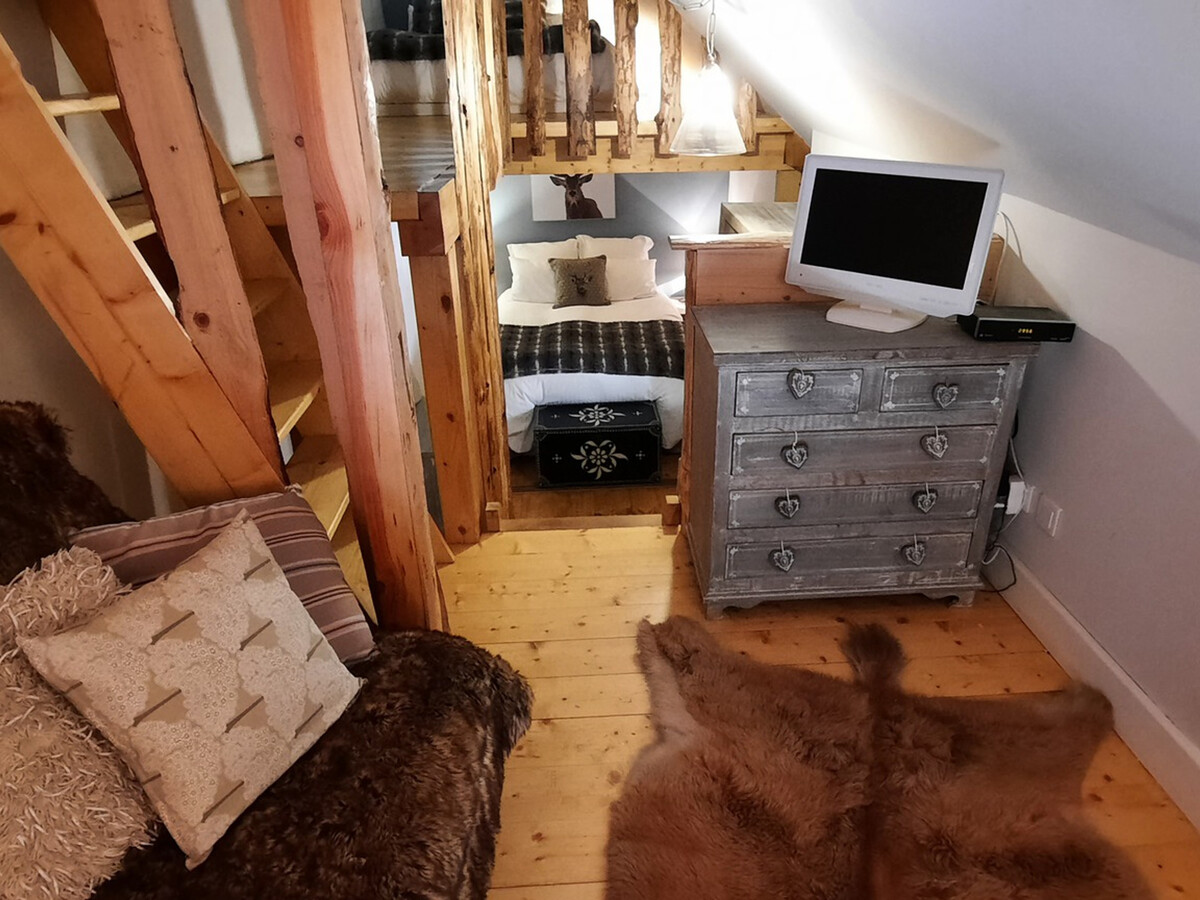 Apt 6 pers, 1 chambre, terrasse & jardin à Valloire - Photo 5