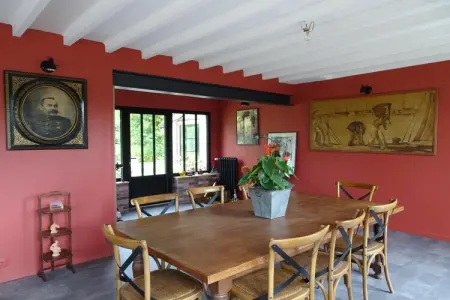 Maison de campagne rénovée avec terrain 4000m² à Canville : photo 6