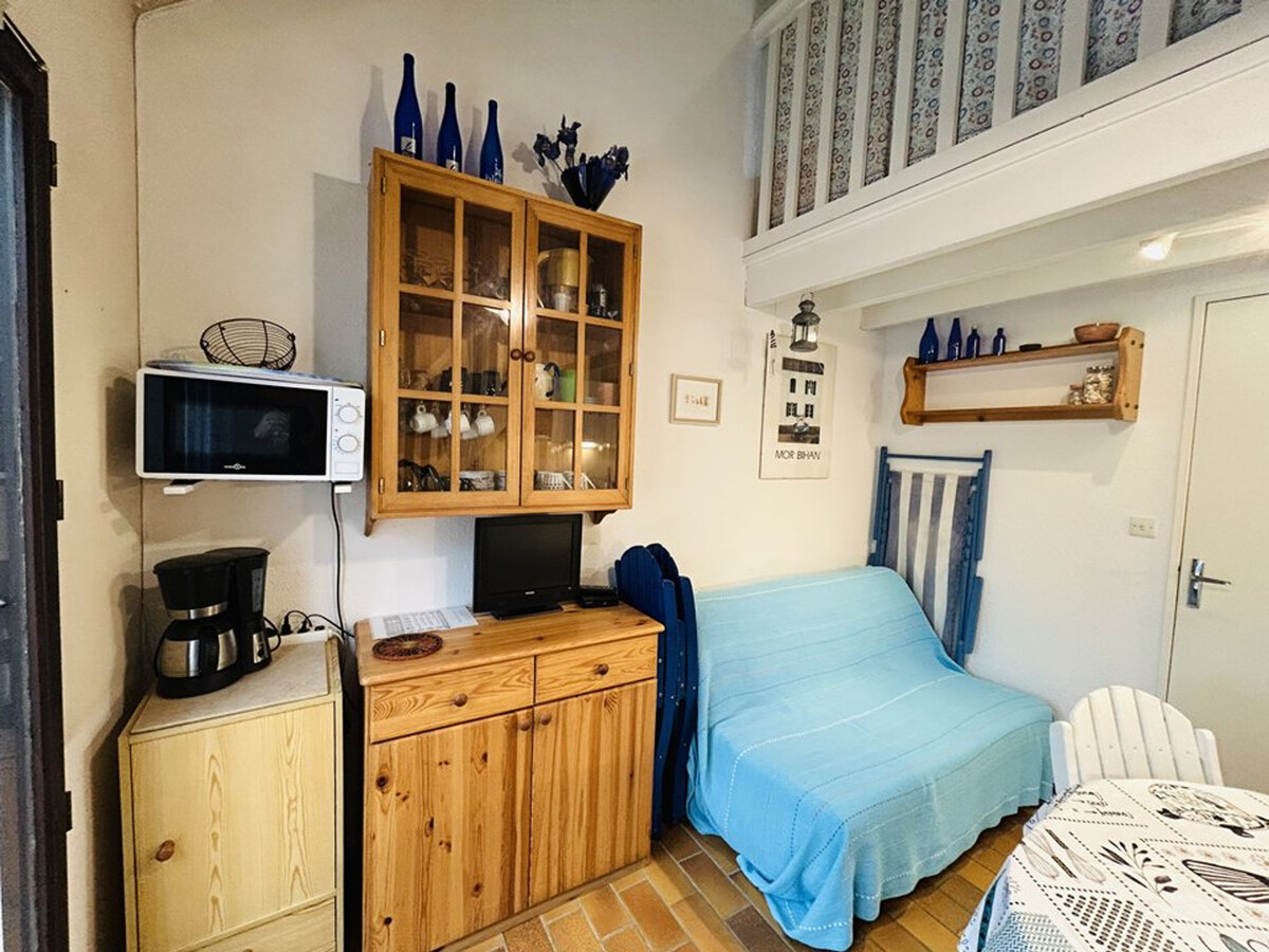 Maisonnette 2 chambres avec véranda, piscine chauffée à Guidel - Photo 5