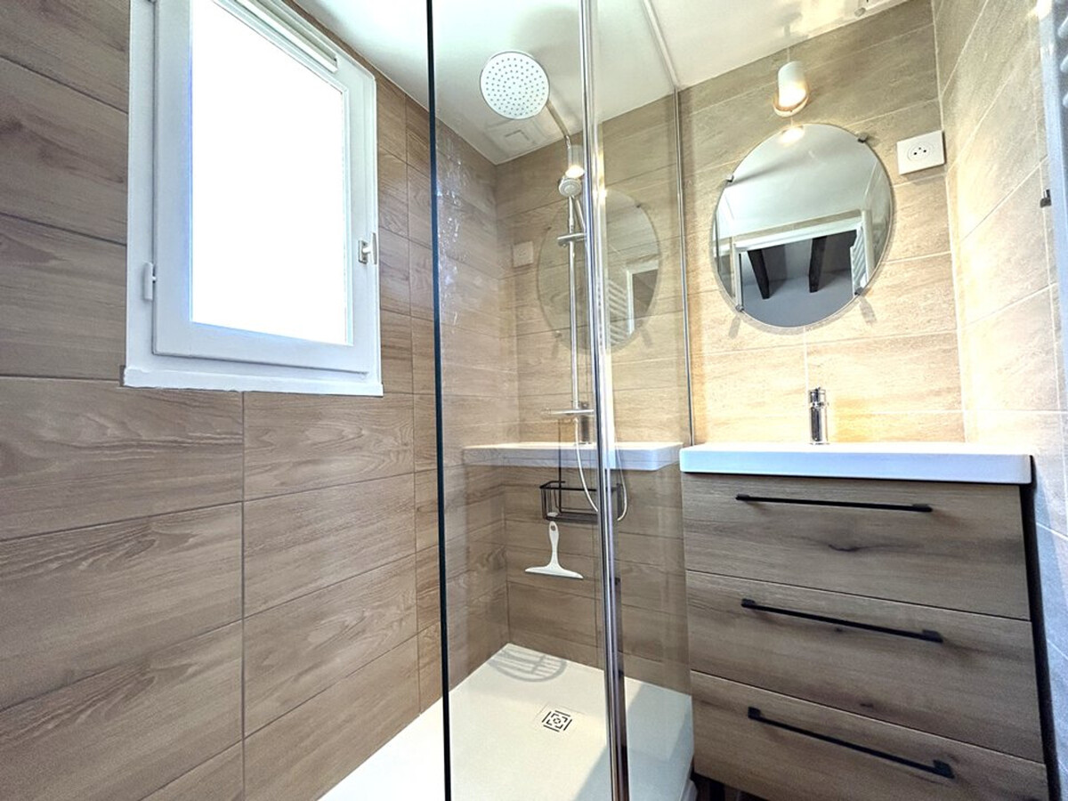 Maisonnette 2 chambres avec véranda, piscine chauffée à Guidel - Photo 12