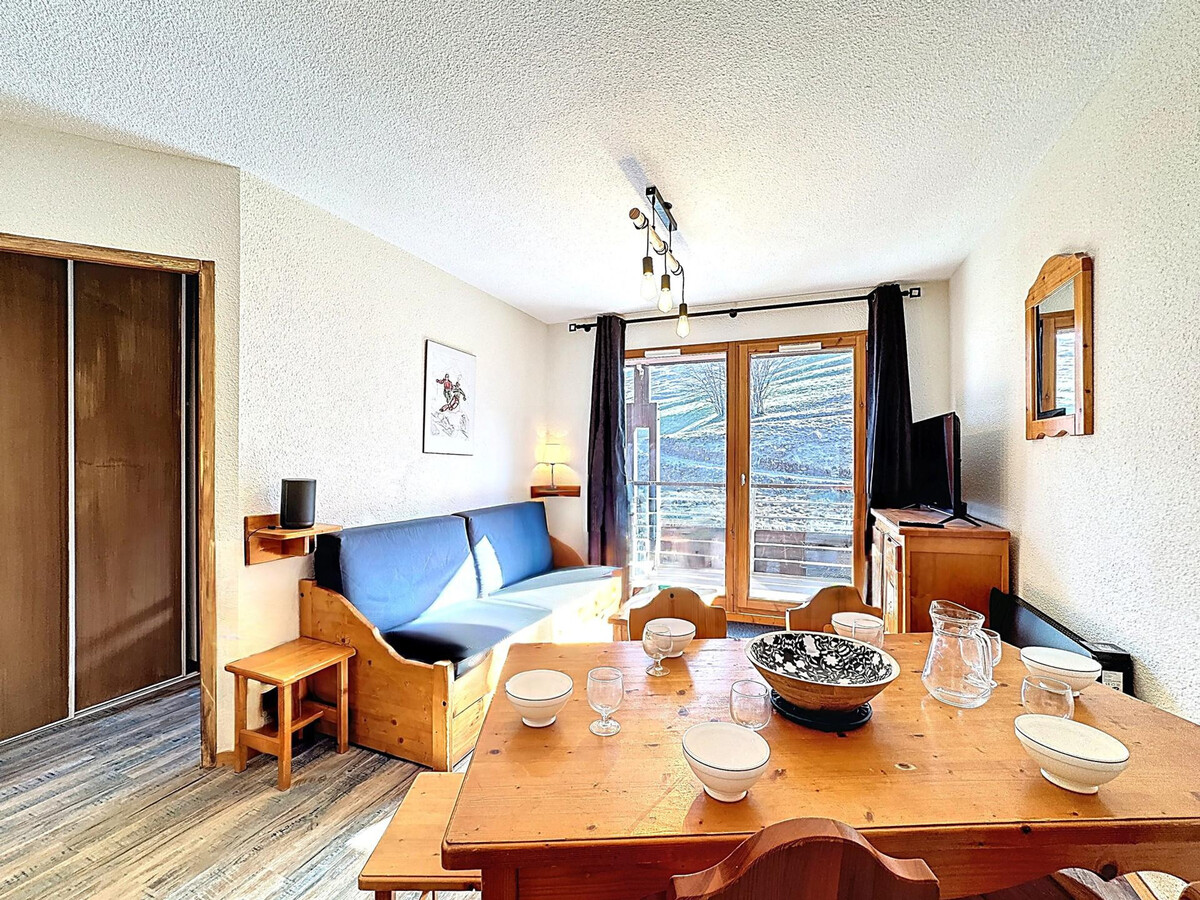 T3 40 m² ski aux pieds, balcon sud, 6 pers - Photo 3