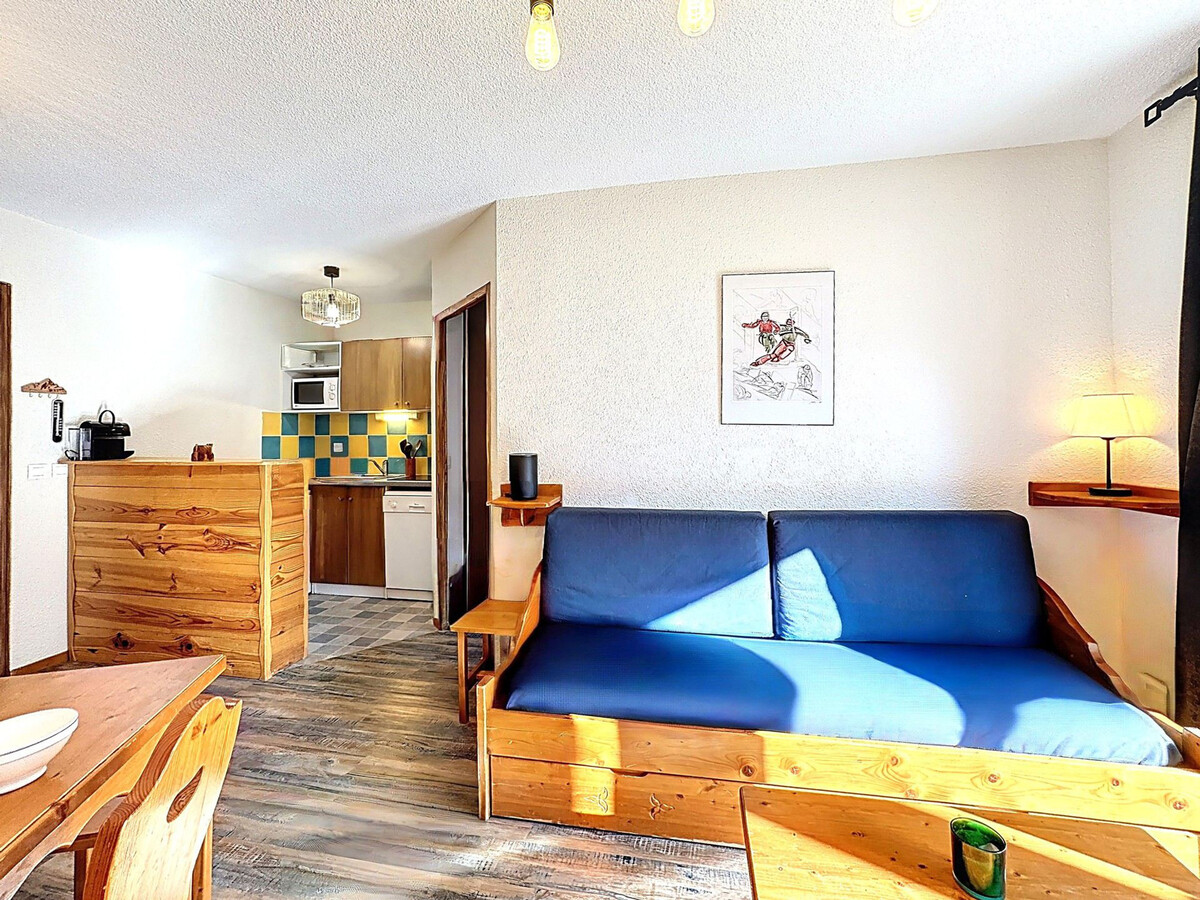 T3 40 m² ski aux pieds, balcon sud, 6 pers - Photo 6