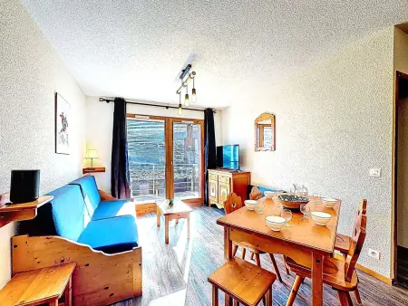 Location appartement à Le Corbier, Appartement T3 spacieux, 6 pers, balcon sud, proche pistes
