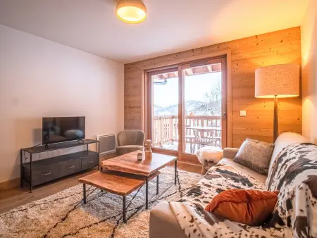 Appartement neuf pied de pistes Valmorel, 7 pers : photo 2