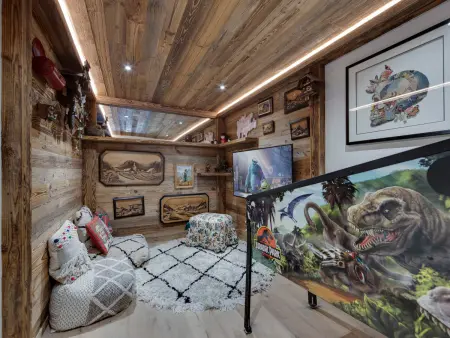 Chalet 6 chambres skis aux pieds, piscine et sauna : photo 14