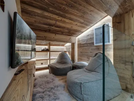 Chalet 6 chambres skis aux pieds, piscine et sauna : photo 15
