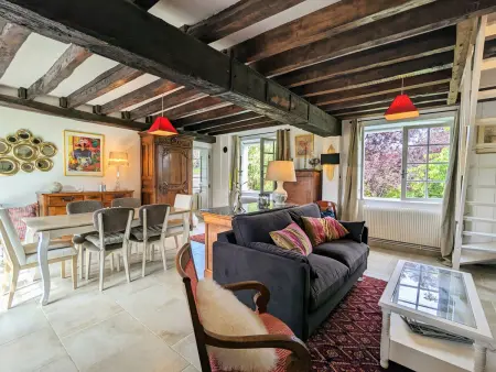 Gîte 6 pers. en Berry avec jardin, cheminée et terrasse - Photo 3