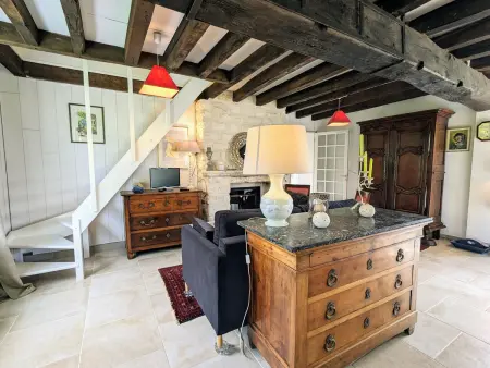 Gîte 6 pers. en Berry avec jardin, cheminée et terrasse - Photo 7