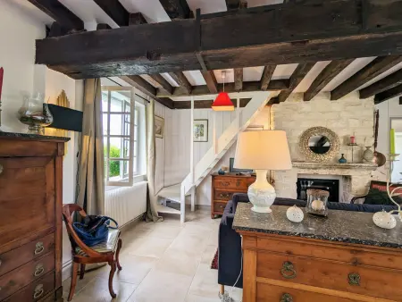Gîte 6 pers. en Berry avec jardin, cheminée et terrasse - Photo 8