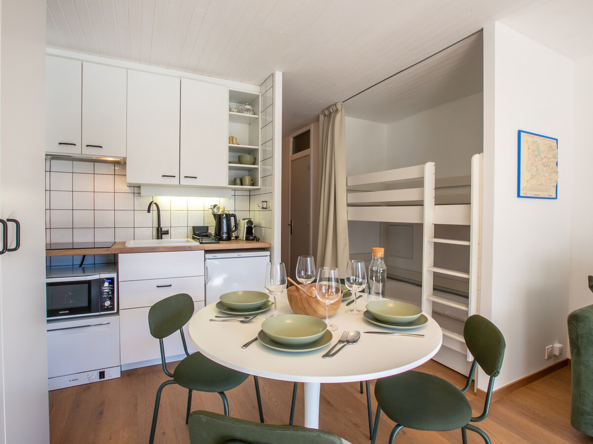 Studio 27m² 4 pers balcon sud, wifi et lave-linge - Photo 3