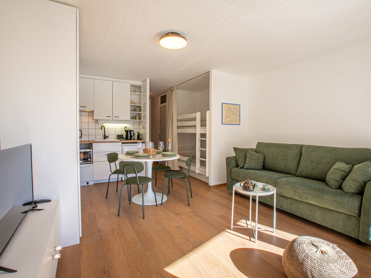 Studio 27m² 4 pers balcon sud, wifi et lave-linge - Photo 5