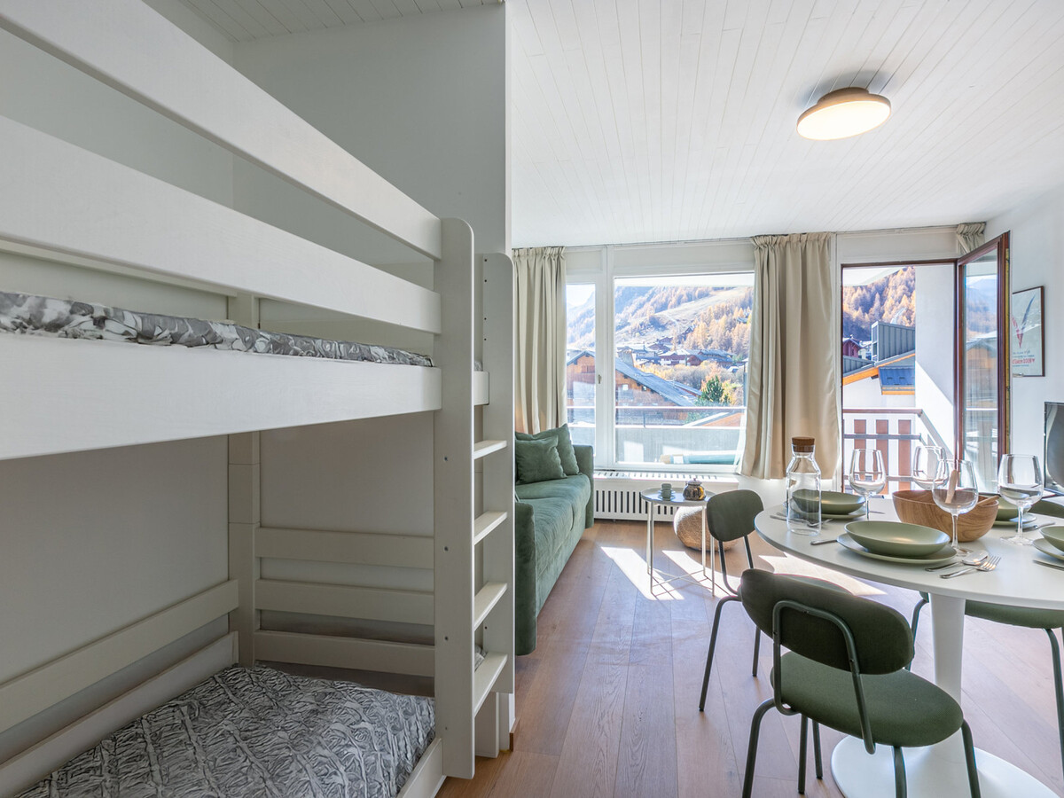 Studio 27m² 4 pers balcon sud, wifi et lave-linge - Photo 6