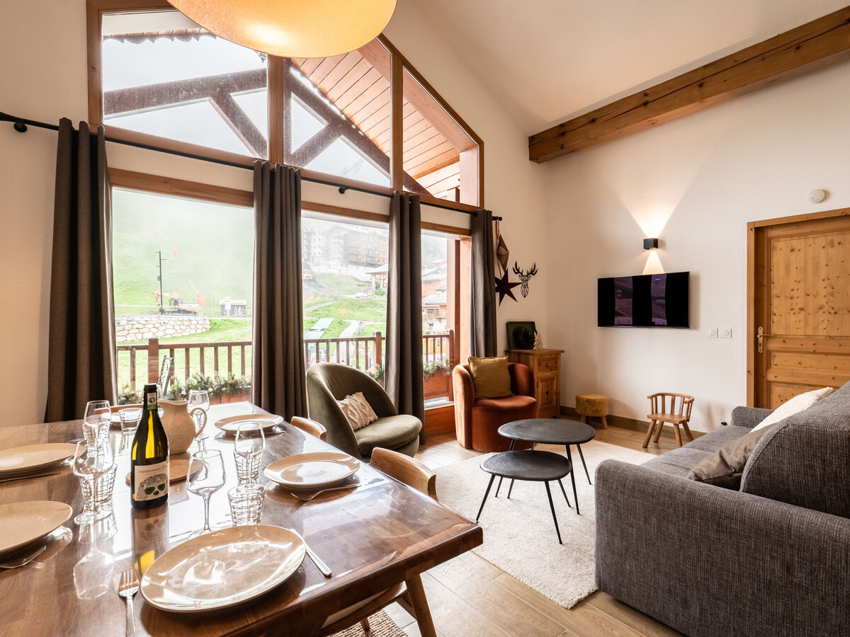 Duplex 3 chambres à 20 m des pistes, La Plagne Montalbert - Photo 2