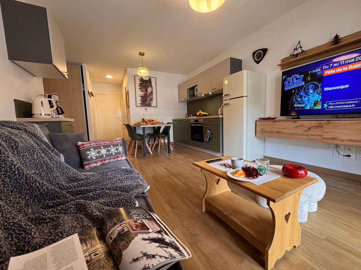 Appartement 45m² vue montagne, parking couvert à Vars - Photo 2