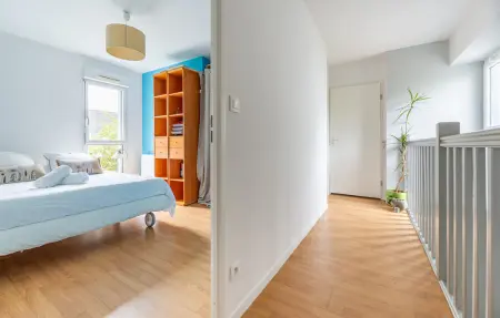 Maison de ville 4 chambres avec jardin privé à Nantes : photo 13