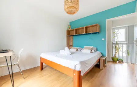 Maison de ville 4 chambres avec jardin privé à Nantes : photo 14