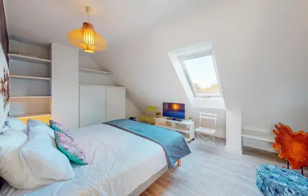 Maison 7 pers. avec piscine couverte chauffée à Moëlan : photo 7