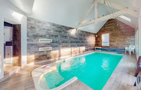 Maison 7 pers. avec piscine couverte chauffée à Moëlan : photo 9