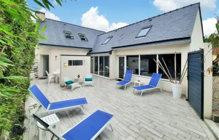 Maison 7 pers. avec piscine couverte chauffée à Moëlan : photo 11