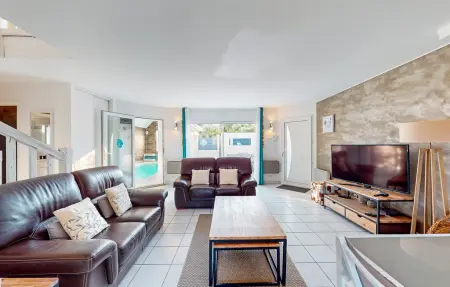 Maison 7 pers. avec piscine couverte chauffée à Moëlan : photo 17