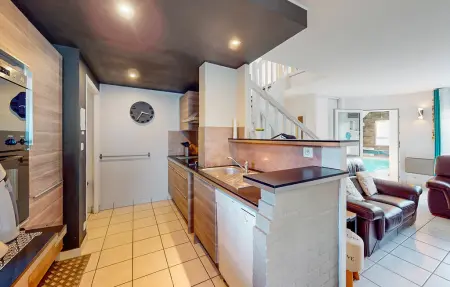 Maison 7 pers. avec piscine couverte chauffée à Moëlan : photo 18