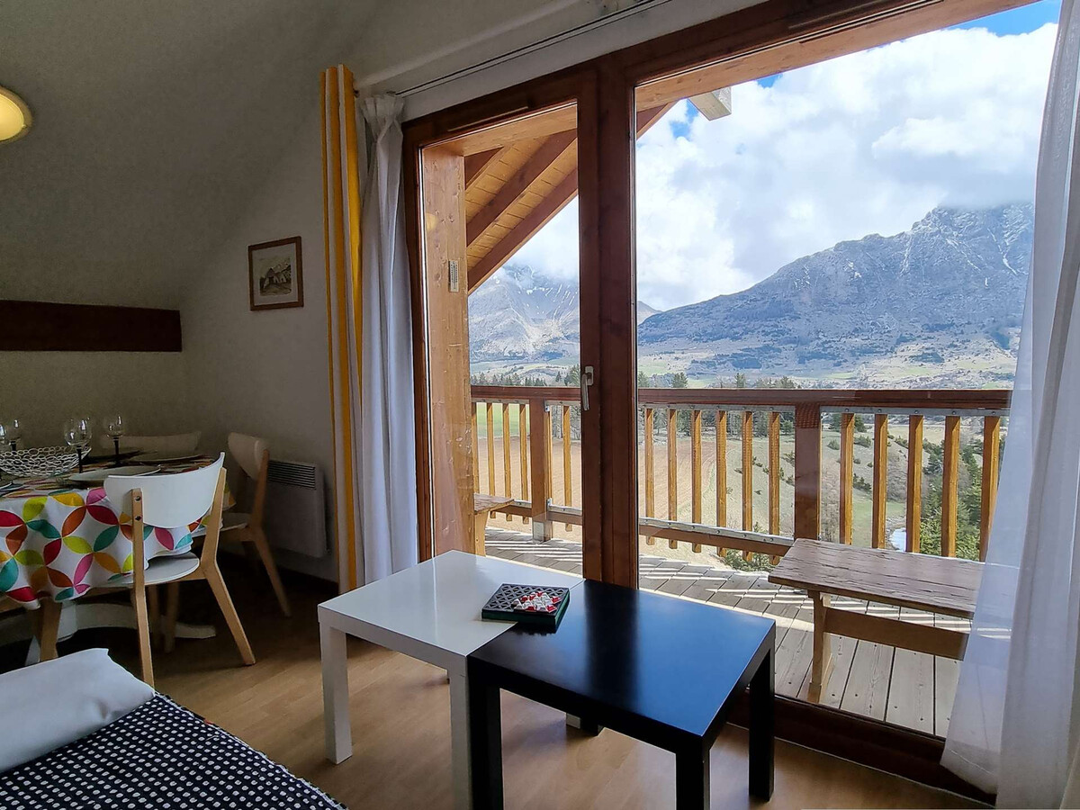 Appartement 4 pers au Dévoluy, 250m pistes, balcon vallée - Photo 14