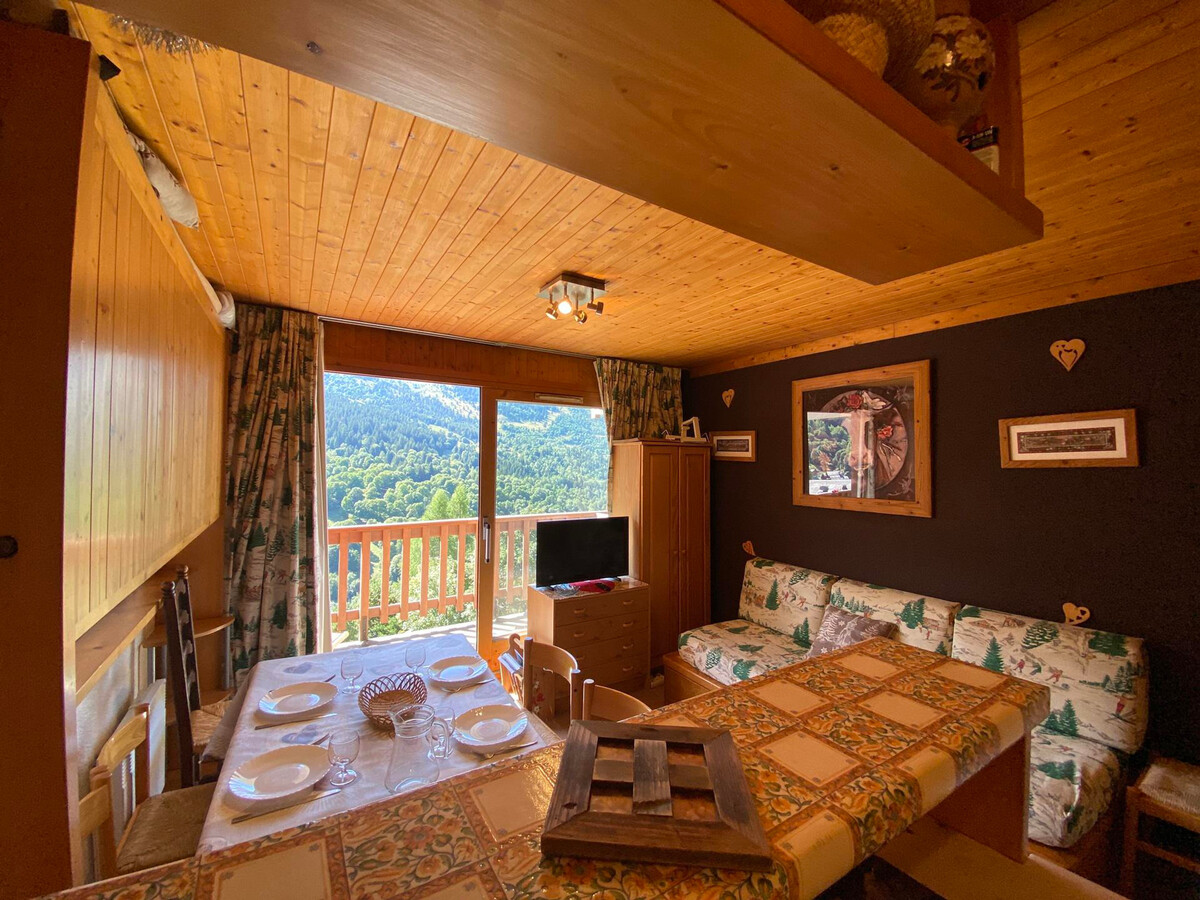 Studio 21m² centre Méribel, 300m des pistes, vue montagne - Photo 8