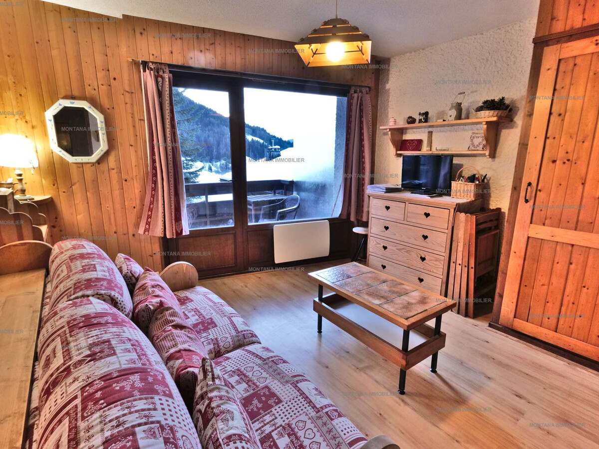 Studio 4 pers. avec balcon et vue au Grand-Bornand - Photo 2