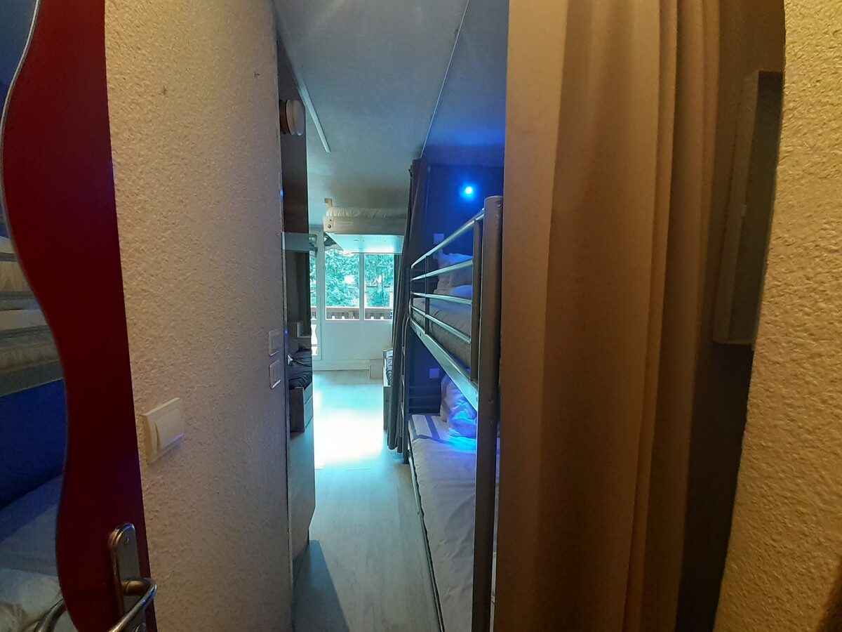 Studio 4 pers. à 20m du télécabine, balcon sud, Valfréjus - Photo 8