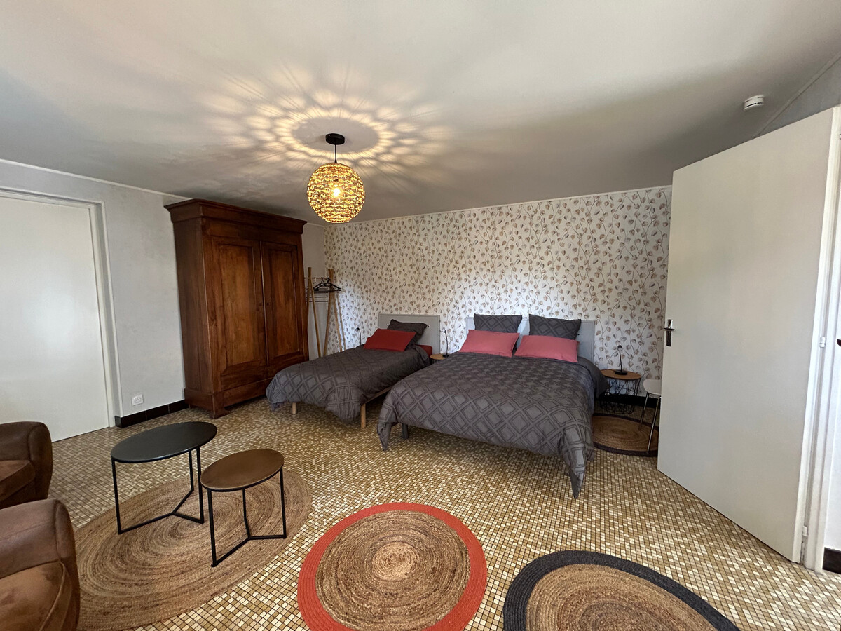 Appartement 3 personnes centre La Roche-Posay, jardin - Photo 4