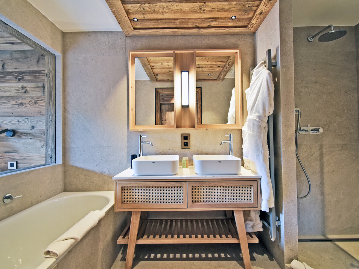 Appartement 4 chambres avec spa à Méribel - 10 personnes - Photo 12