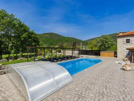 Villa Tina à Motovun : 12 personnes, piscine chauffée : photo 14