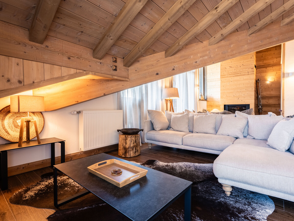 T4 neuf à Plagne Montalbert, 153m², cheminée & terrasse - Photo 4