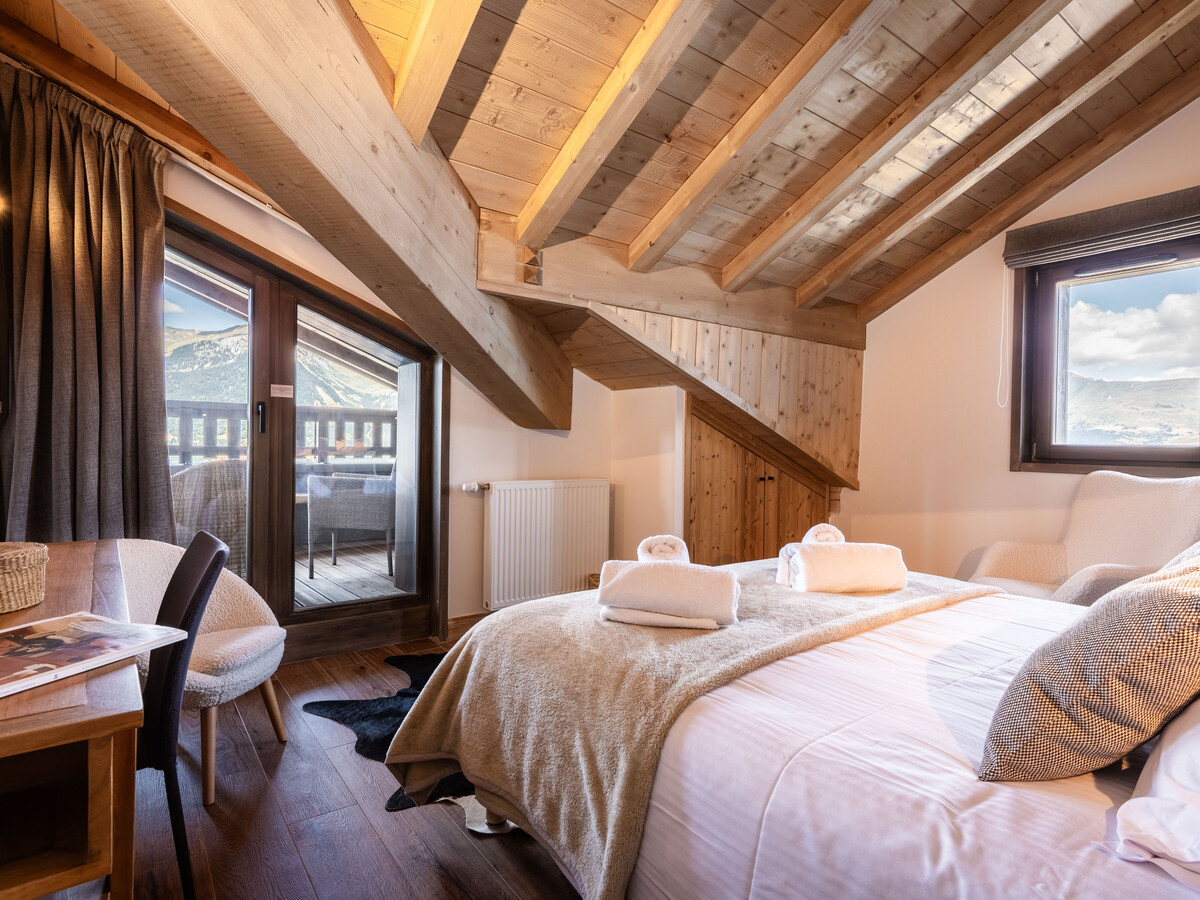 T4 neuf à Plagne Montalbert, 153m², cheminée & terrasse - Photo 12