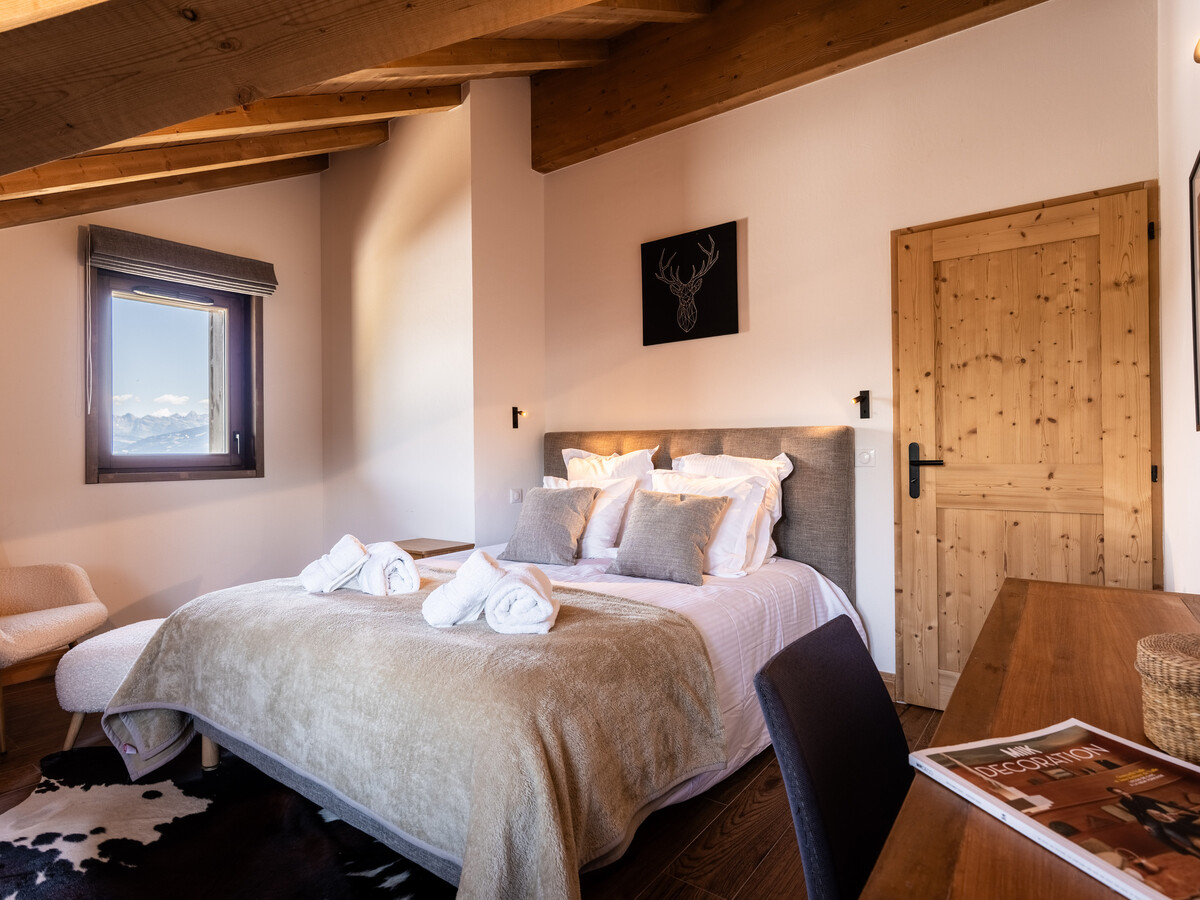 T4 neuf à Plagne Montalbert, 153m², cheminée & terrasse - Photo 13