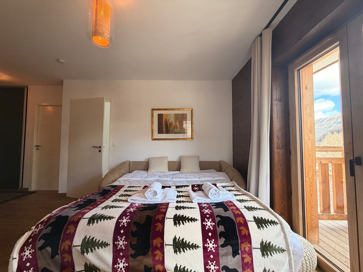 Appartement neuf 4 pers. à 2 pas des pistes, parking couvert - Photo 12
