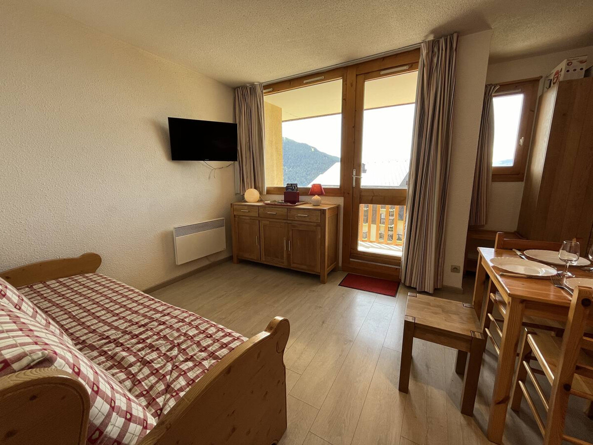 Studio rénové de 26 m² pour 4 pers avec balcon, accès pistes, animaux admis - Vallandry - Photo 2